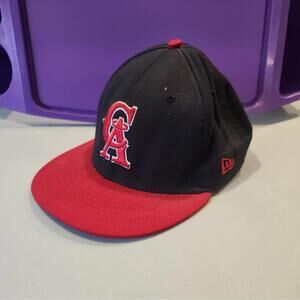 Vintage California Angels Hat Sports Specialties Fitted Cap MLB Baseball 7 3/8